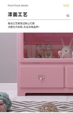 Nordic Kid Living Room Cabinets Office Standing Organize Toys Cabinet House Shelves Meuble De Rangements Home Accessories