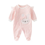 Newborn Baby Clothes Spring Baby Romper Princess style girls Sleepsuit Girl Sleepwear One-pieces Jumpsuit Baby Clothing Jumpsuit