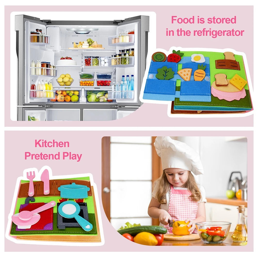 Montessori Busy Book for Toddlers