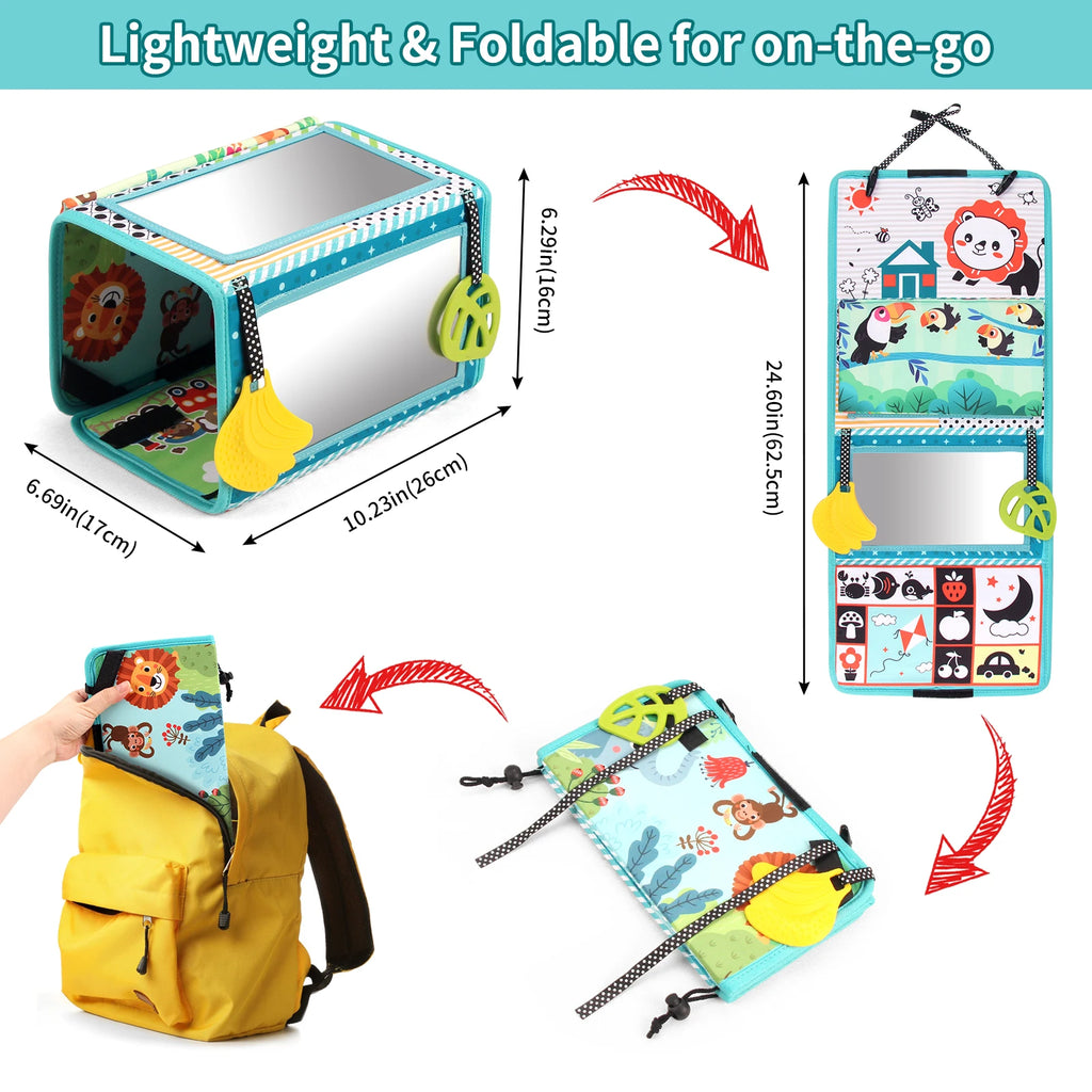 Baby Cloth Book with Mirror