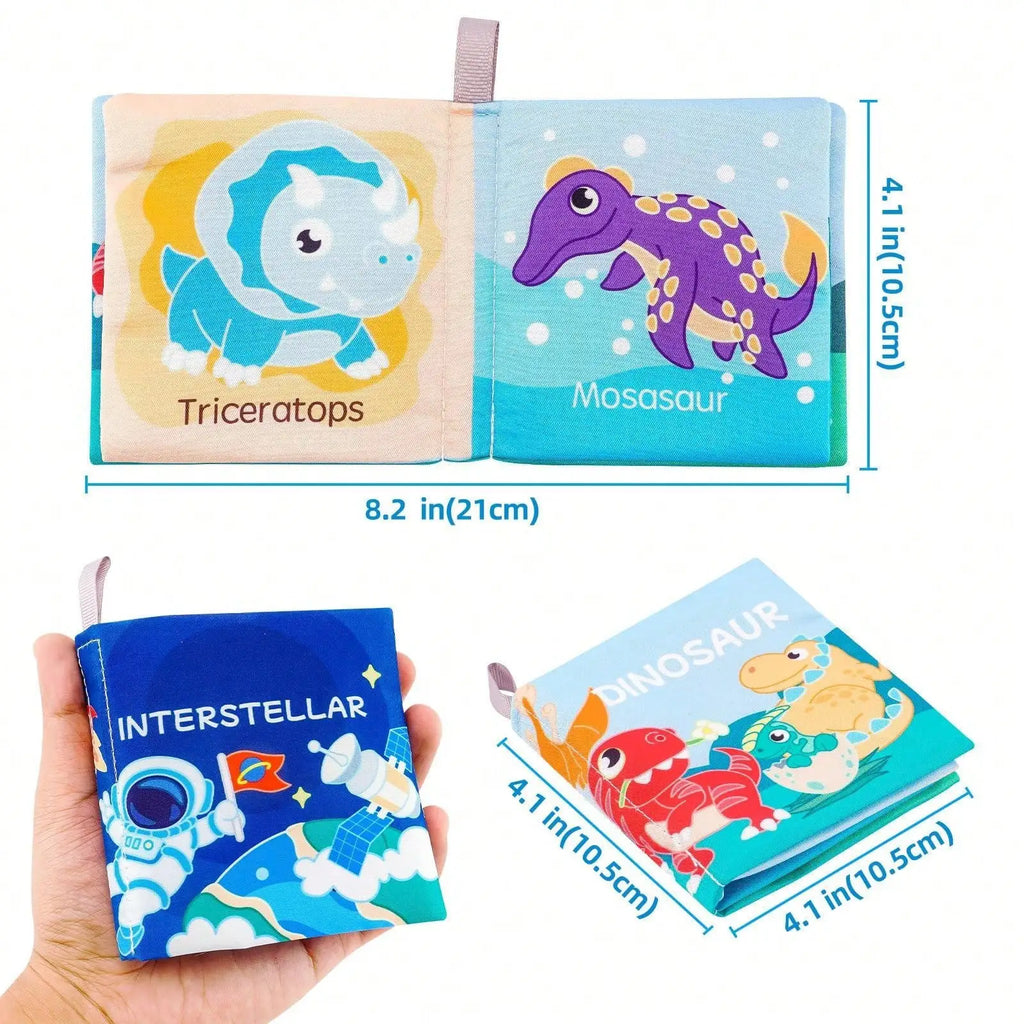 Soft Baby Crinkle Cloth Book Set