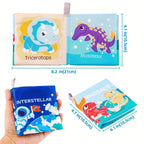 Soft Baby Crinkle Cloth Book Set