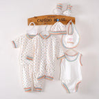 8pcs/set Children's Clothing Baby Newborn Set Pure Cotton 0-3M Baby Clothes Spring Autumn