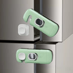 Child Safety Lock 2 Pack, No Tools Installation, Universal for Cabinets Drawers Fridge, Anti-Pinch Baby Proofing