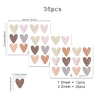 Heart Wall Decals for Nursery