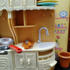 Miniature Items Dollhouse Furniture Accessories Living Room Bedroom Supermarket Shopping Games Family Interaction Doll Kids Toys