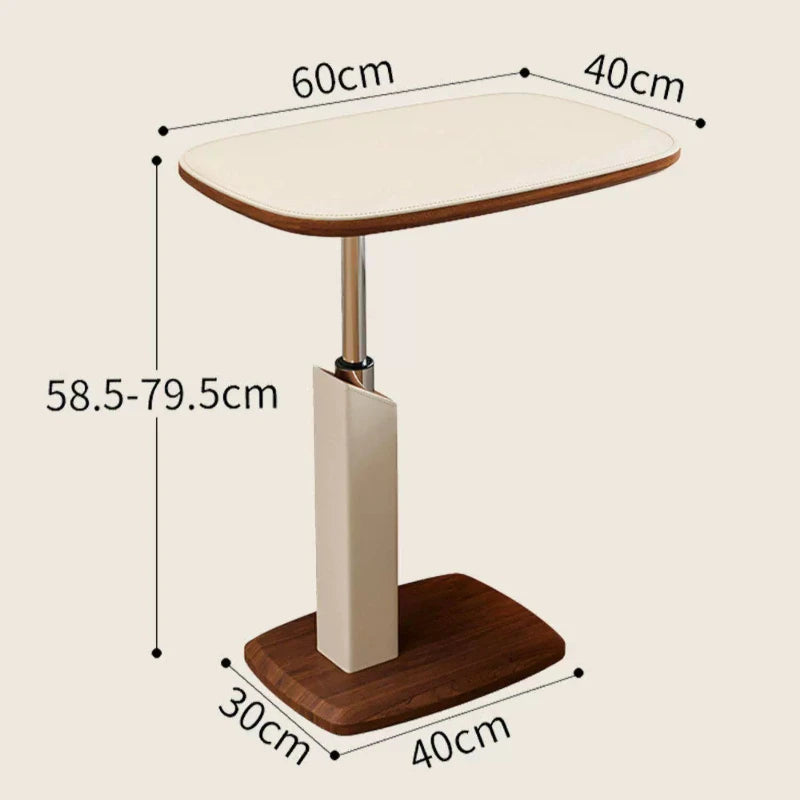 Modern Multifunctional Mobile Sofa End Side Table Can Be Lifted Living Room Small Coffee Table Bedroom Small Desk Home Furniture