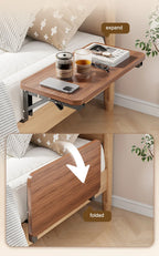 Bedside Cabinet Foldable Storage Bedside Shelf Small Household Side Cabinet Bedroom Bedside Cabinet BedSide Table Multiple Uses