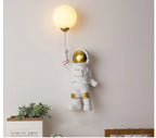 Nursery Room Children's Room Wall Light Resin Astronaut G9 Bulb Speaceman Boy Bedroom Bedside Night Lamps AC110V 220V