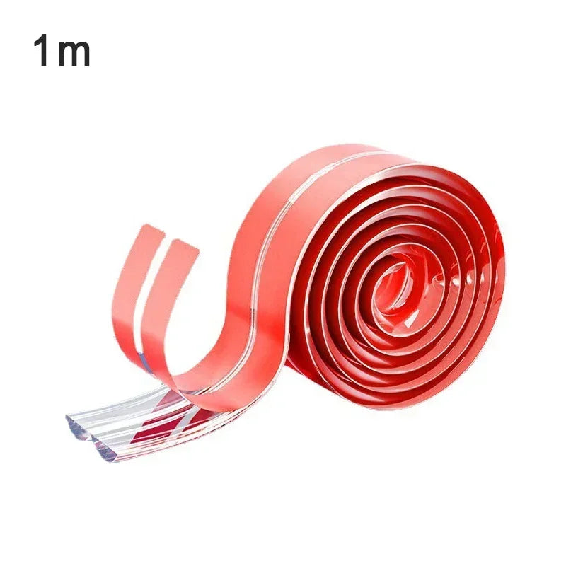 1/2/3M Baby Safety Self Adhesive Kids Collision Proof Soft Bumper Transparent PVC Protection Table Edge Guard Protector Strip