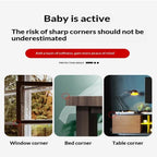 [New] 10Pcs Baby Safety Kids Proofing Edge Protector Soft Transparent Children Anti Collision Table Corner Edge Protection Cover