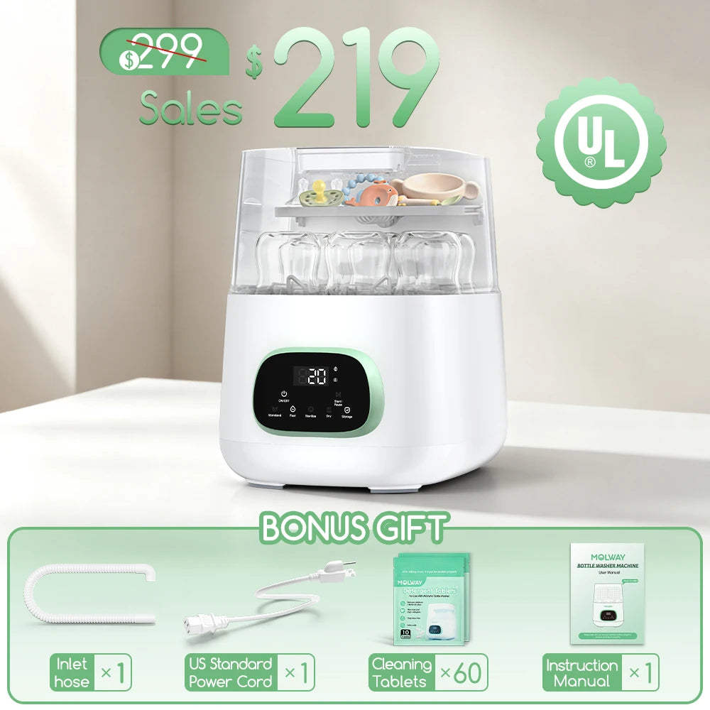 4-in-1 Baby Bottle Care Station