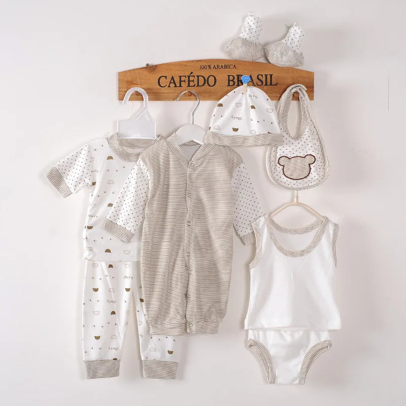 8pcs/set Children's Clothing Baby Newborn Set Pure Cotton 0-3M Baby Clothes Spring Autumn