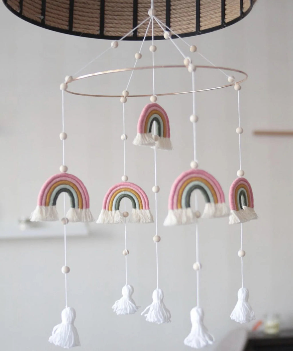 Children's Room Air Balance Pendant Rainbow Starry Sky Ins Wall Hanging Decoration Homestay Indoor Living Room Creative Pendant