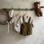 Baby Boys Clothes Girls Plaid Romper Long Sleeve Infant Bodysuit Custumes for Babies Romper Newborn Baby Clothes with Pockets