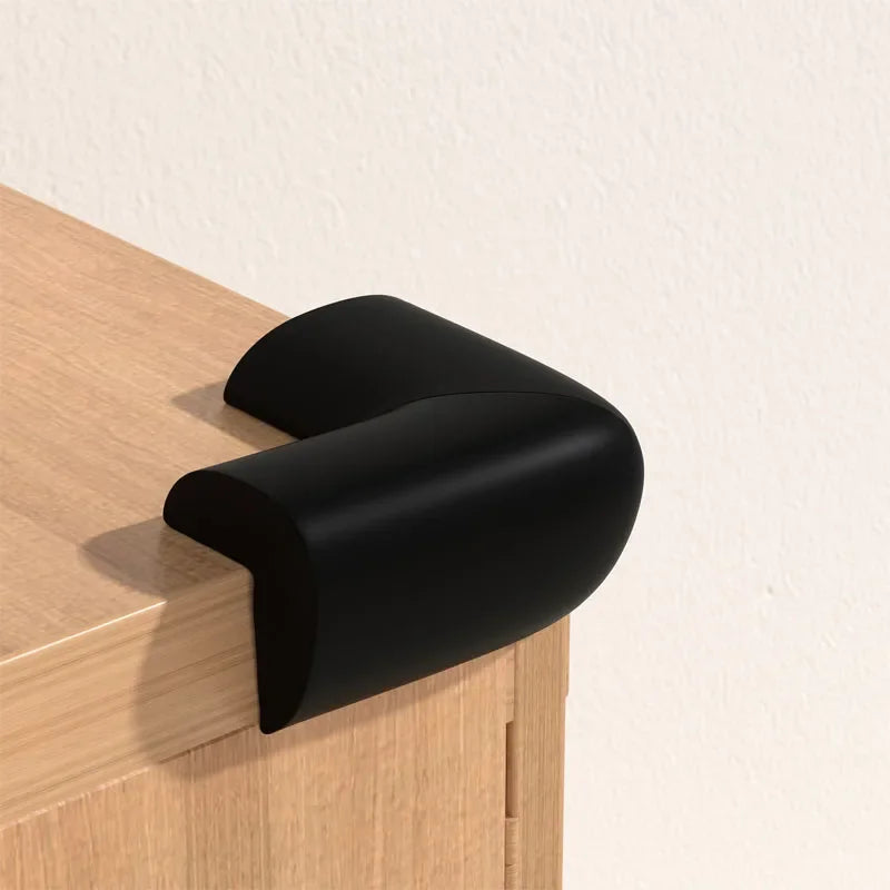 4pcs Soft Baby Proofing Corner Guards - Pre-Taped Table Corner Protector for Child Safety Furniture Bumper & Sharp Edge