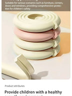 2M Baby Safety Anti-collision Soft Table Edge L-shaped Protector Strip Child Bumper Strips Safety Table Corner Protection Strips