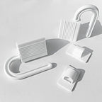 2pcs Finger Guard Baby Proofing Child Safety Plastic Door Stoppers Kids Safety Finger Pinch Hinge Guard Protector