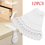 1/5/10pcs Child Safety Cabinet Lock Baby Proof Security Protector Drawer Door Cabinet Lock Plastic Protection Kids Safety Door