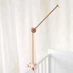 Baby Rattle Toy 0-12 Months Toys Wooden Mobile Bed Bell Floor Stand Bracket Newborn Bed Bell Hanging Holder Bracket Infant Crib