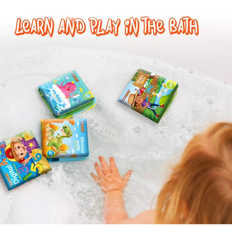 Soft EVA Baby Bath Books