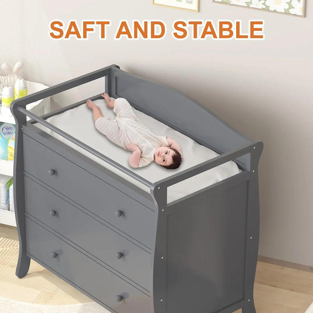 Wooden Baby Changing Station