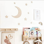 Nordic style children's room wall decoration moon stars wall hanging wall wall wall decoration scene decorate the bedroom room