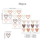 Heart Wall Decals for Nursery