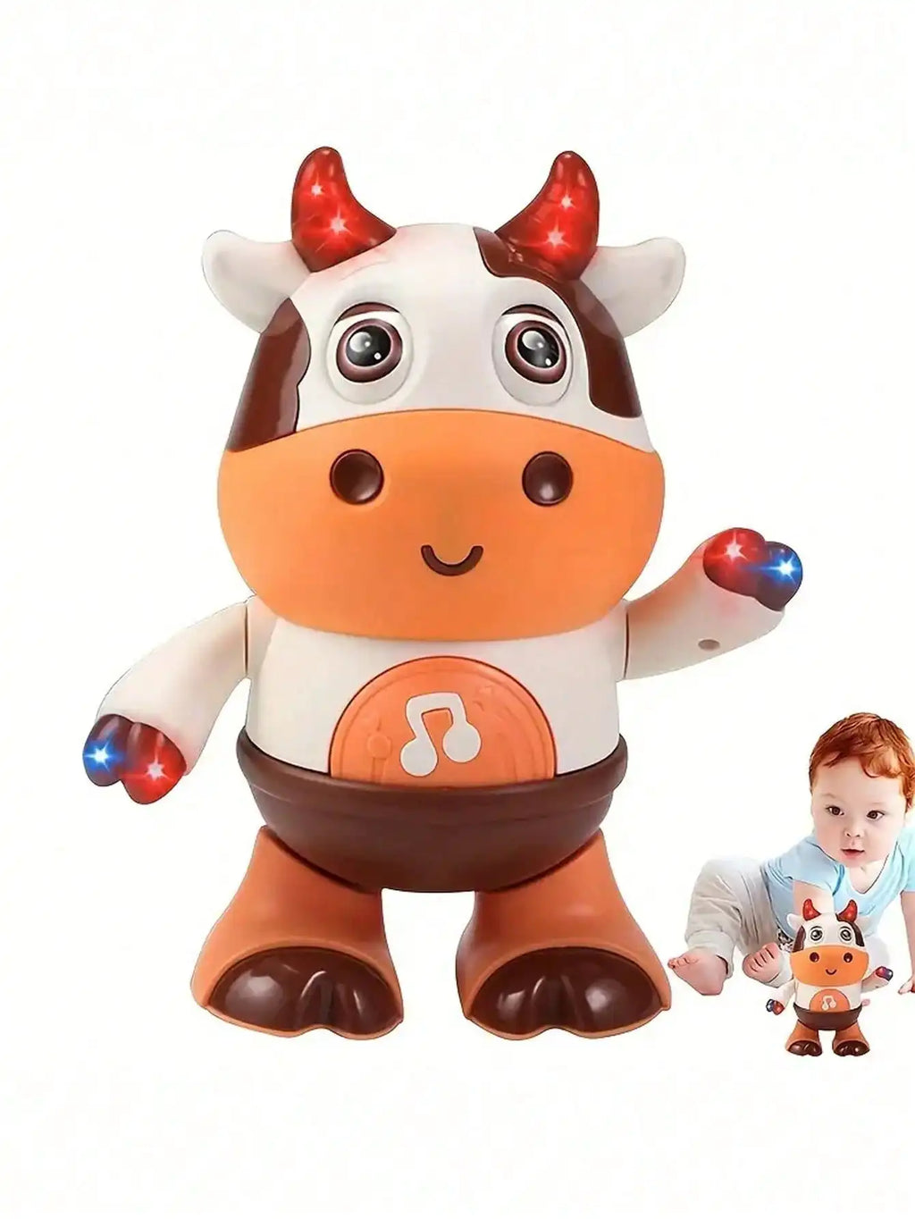 Dancing Cow Musical Plush Toy