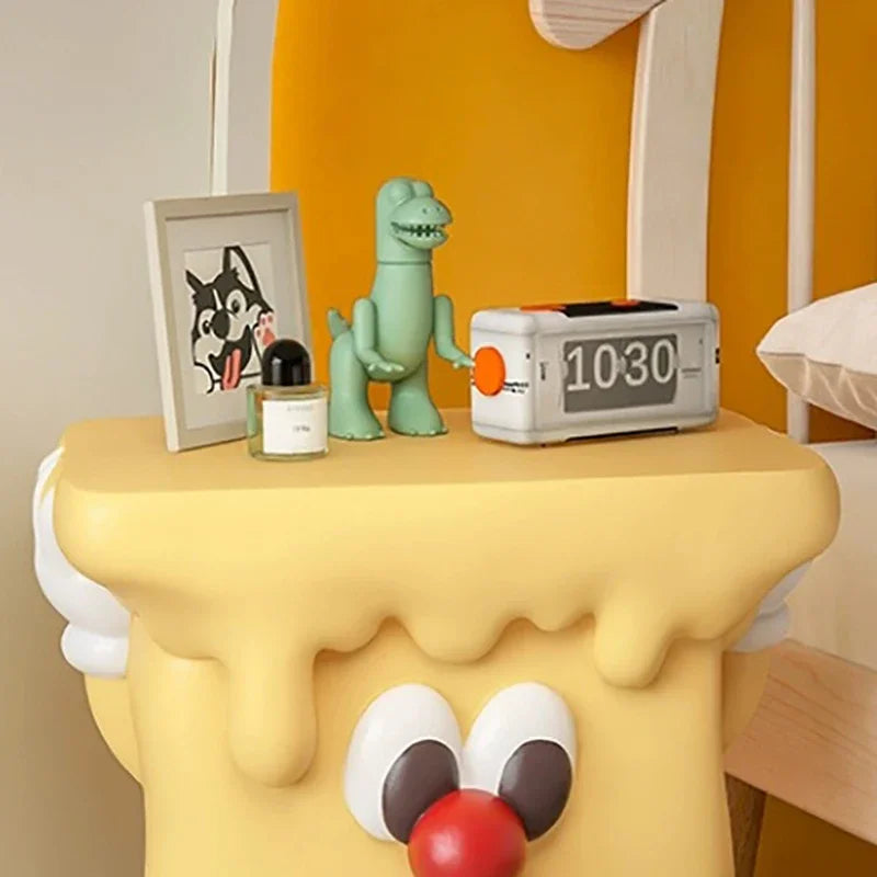 Modern Minimalist Cute  Bedside Cabinet Unique Design Night Table For Kids Mesitas De Noche Dormitorio Bedroom Furniture