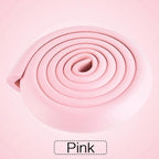 207cm Baby Safety Corner Protector L Shape Thickened Edge Bumper Guard for Kids Furniture Childproof Table Edge Cushion