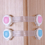 10Pcs Child Safety Cabinet Lock Baby Security Protector Door Fridge Blockers Plastic Lock for Cupboards Childproof