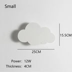 New Baby Room Cloud Wall Lamp Bedroom Bed Living Dining Room Attic Creative Warm Decoration Dimmable Wall Light