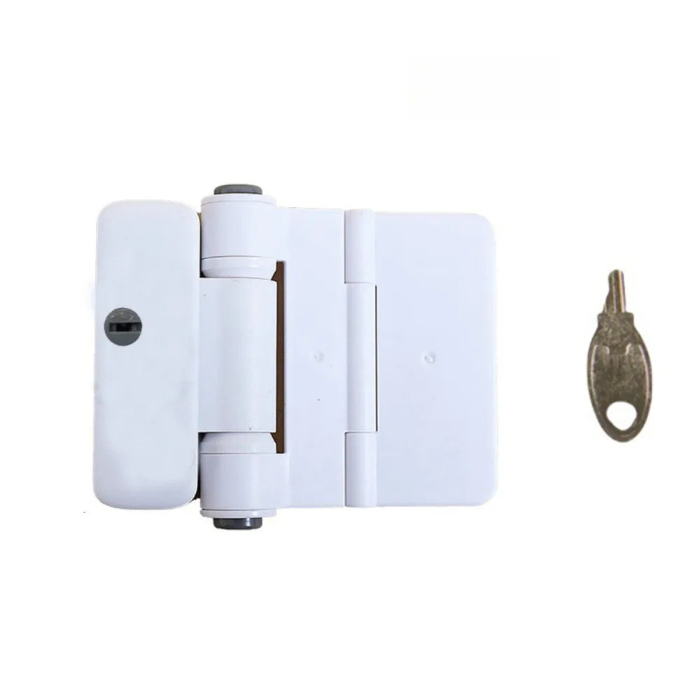 Baby Safety Drawer Lock password Anti-Pinching Hand Cabinet Drawer Locks Plastic White Safety Buckle for Kids Protection