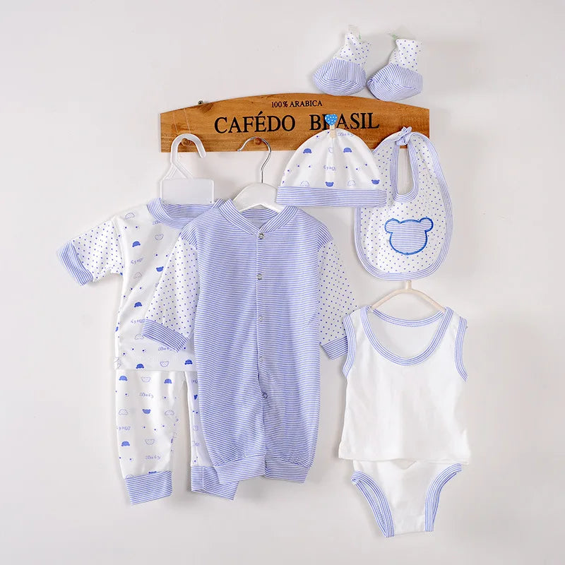 8pcs/set Children's Clothing Baby Newborn Set Pure Cotton 0-3M Baby Clothes Spring Autumn