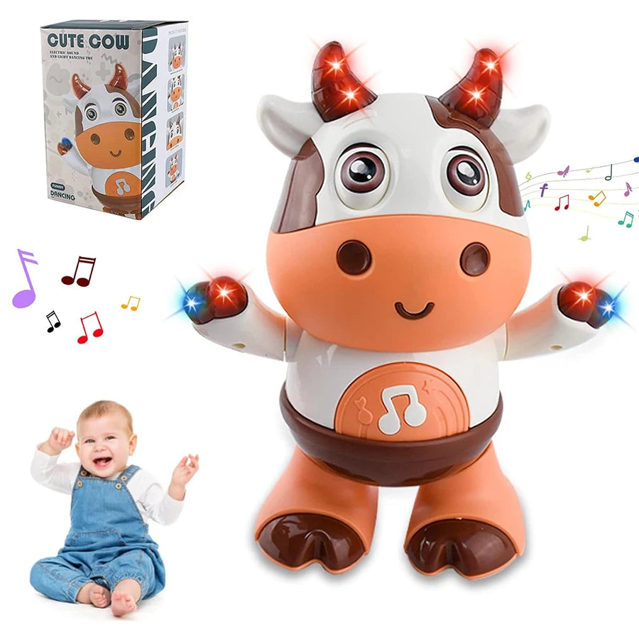 Dancing Cow Musical Plush Toy