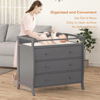 Wooden Baby Changing Station