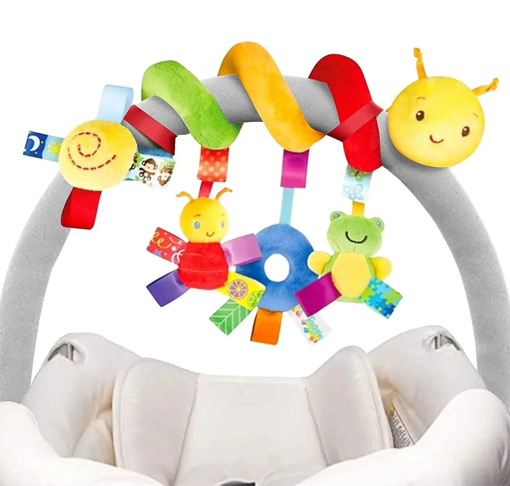 Baby Crib & Stroller Spiral Rattle Toy