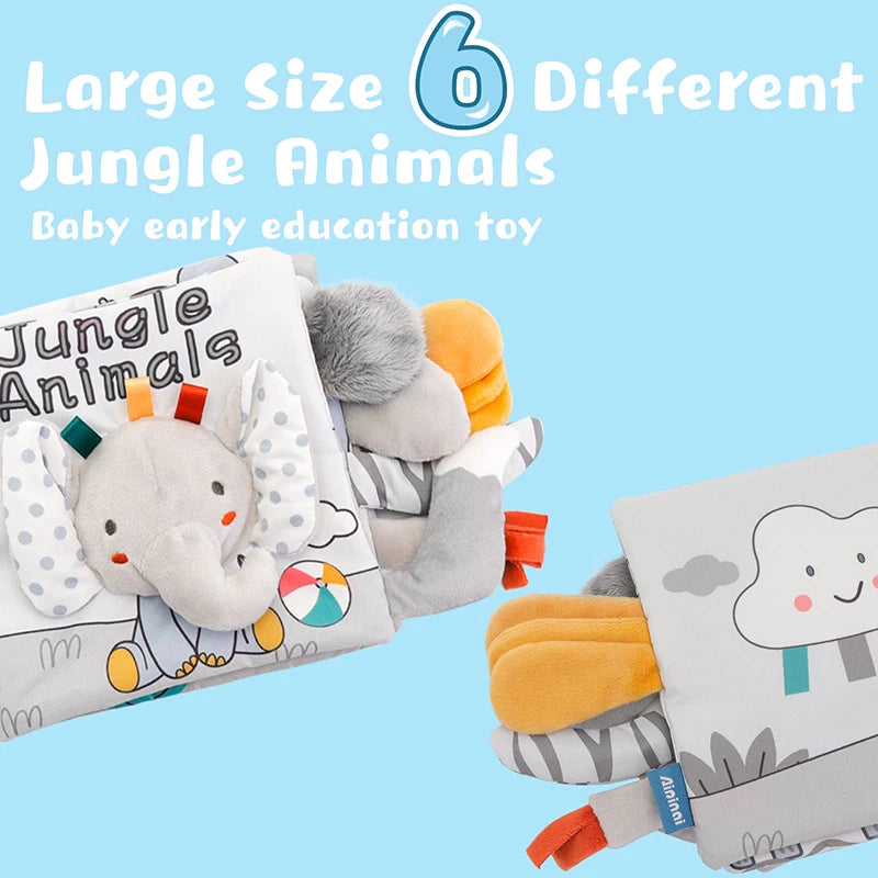 3D Touch & Feel High-Contrast Baby Book