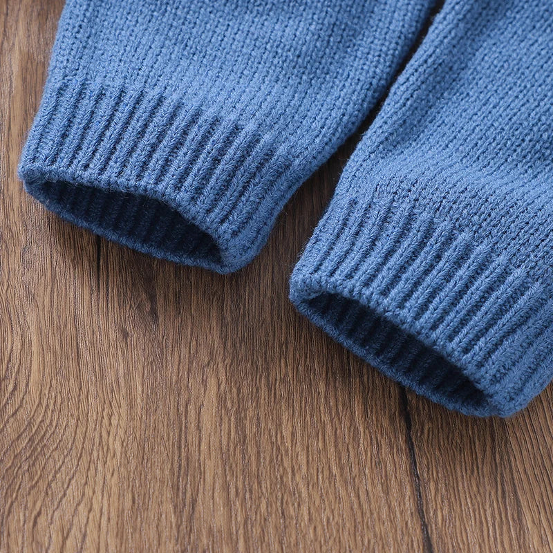 4-Piece Knit Baby Outfit Set