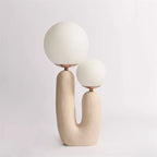 Nordic Children's Room Bedroom Bedside Lamp Creative Art Table Lamp Decoration Model Room Living Room Double Head Table Lamp