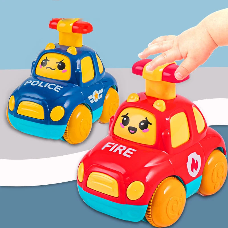 Press & Go Cartoon Toy Car