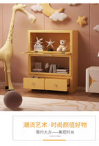 Nordic Kid Living Room Cabinets Office Standing Organize Toys Cabinet House Shelves Meuble De Rangements Home Accessories