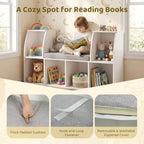 Kids Bookshelf with Reading Nook