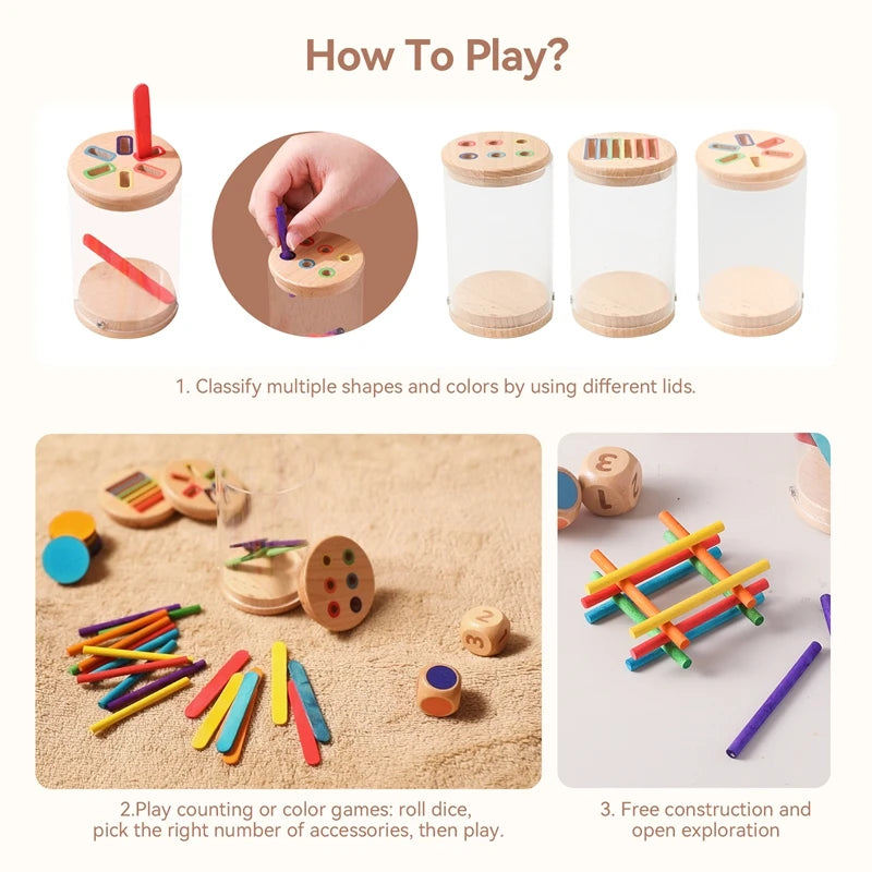 Montessori Color Matching Sensory Toy