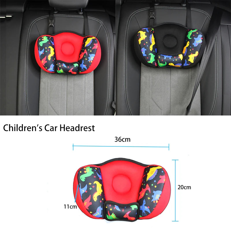 Child Safety Seat Headrest Car Baby Sleeping Neck Protection Pillow Comfortable And Breathable Go To Sleep Peacefully