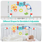 Baby Stroller Arch Toys Bouncer Toy Pram Activity Arch Toys Fine Motor Skills Toys Sensory Development Arch Baby Car Seat Toys