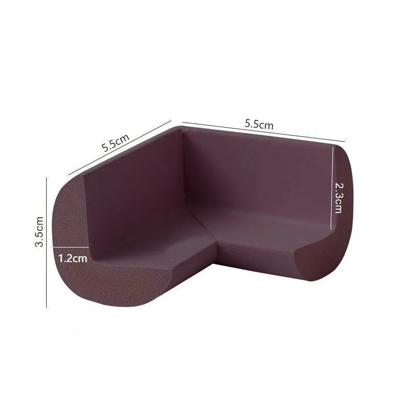 4pcs Soft Baby Proofing Corner Guards - Pre-Taped Table Corner Protector for Child Safety Furniture Bumper & Sharp Edge