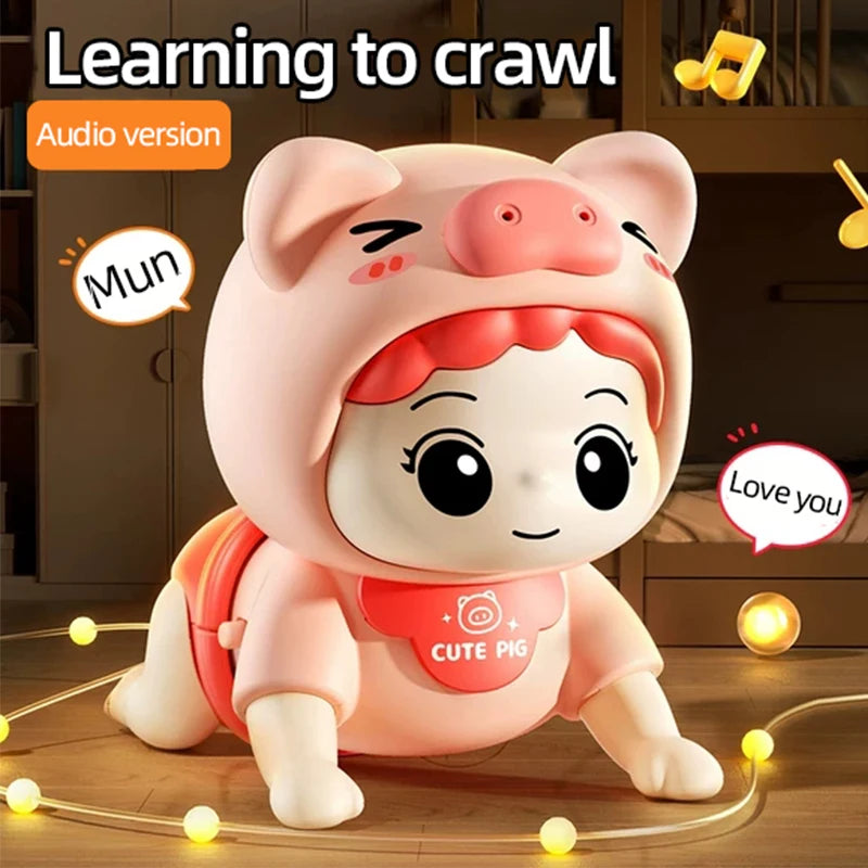 Musical Baby Crawling Activity Toy