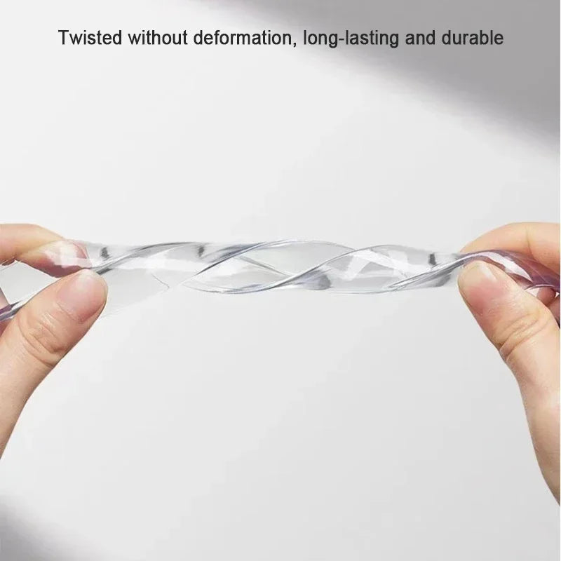 1/2/3M Baby Safety Self Adhesive Kids Collision Proof Soft Bumper Transparent PVC Protection Table Edge Guard Protector Strip
